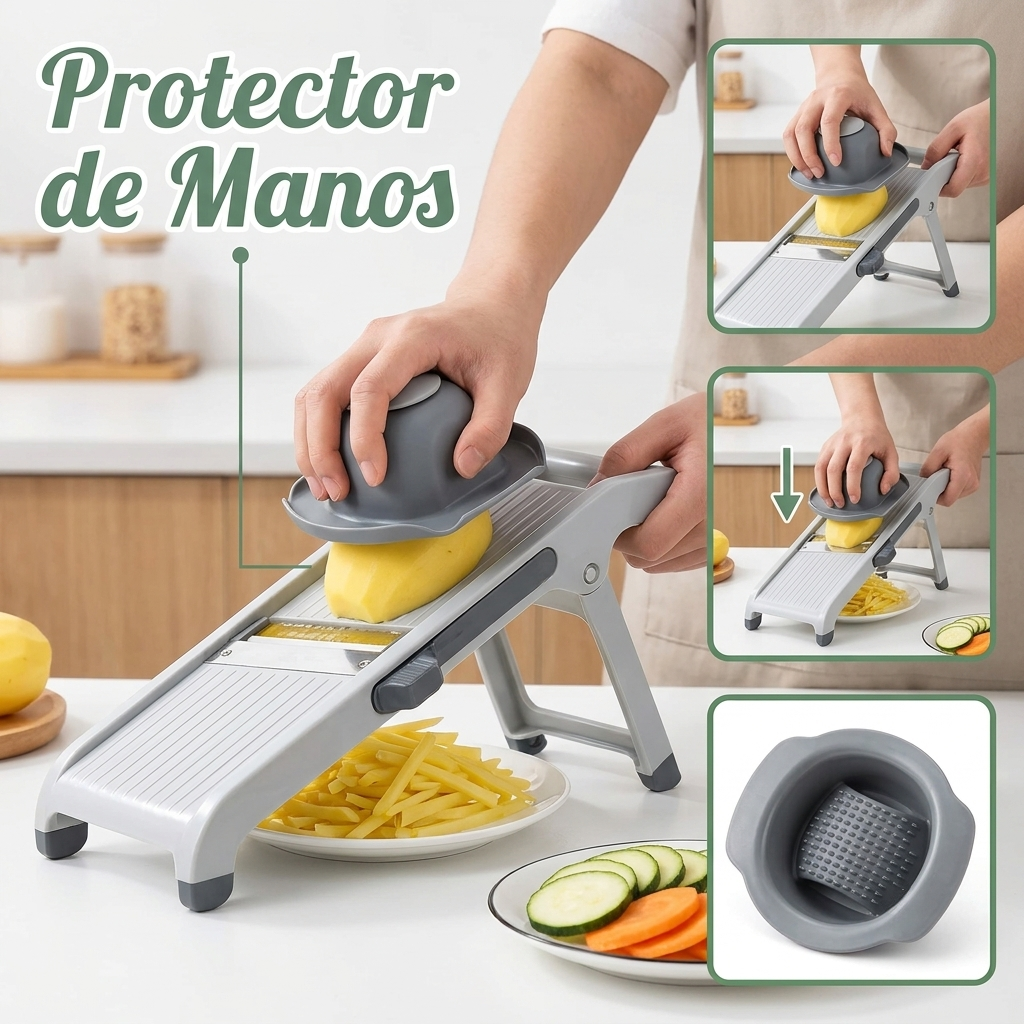 CortaFácil 12 en 1 – El Picador Multifuncional para tu Cocina