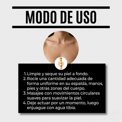 Dr. Melaxin Peel Shot — Spray Coreano para Manchas, Codos Oscuros y Piel Opaca